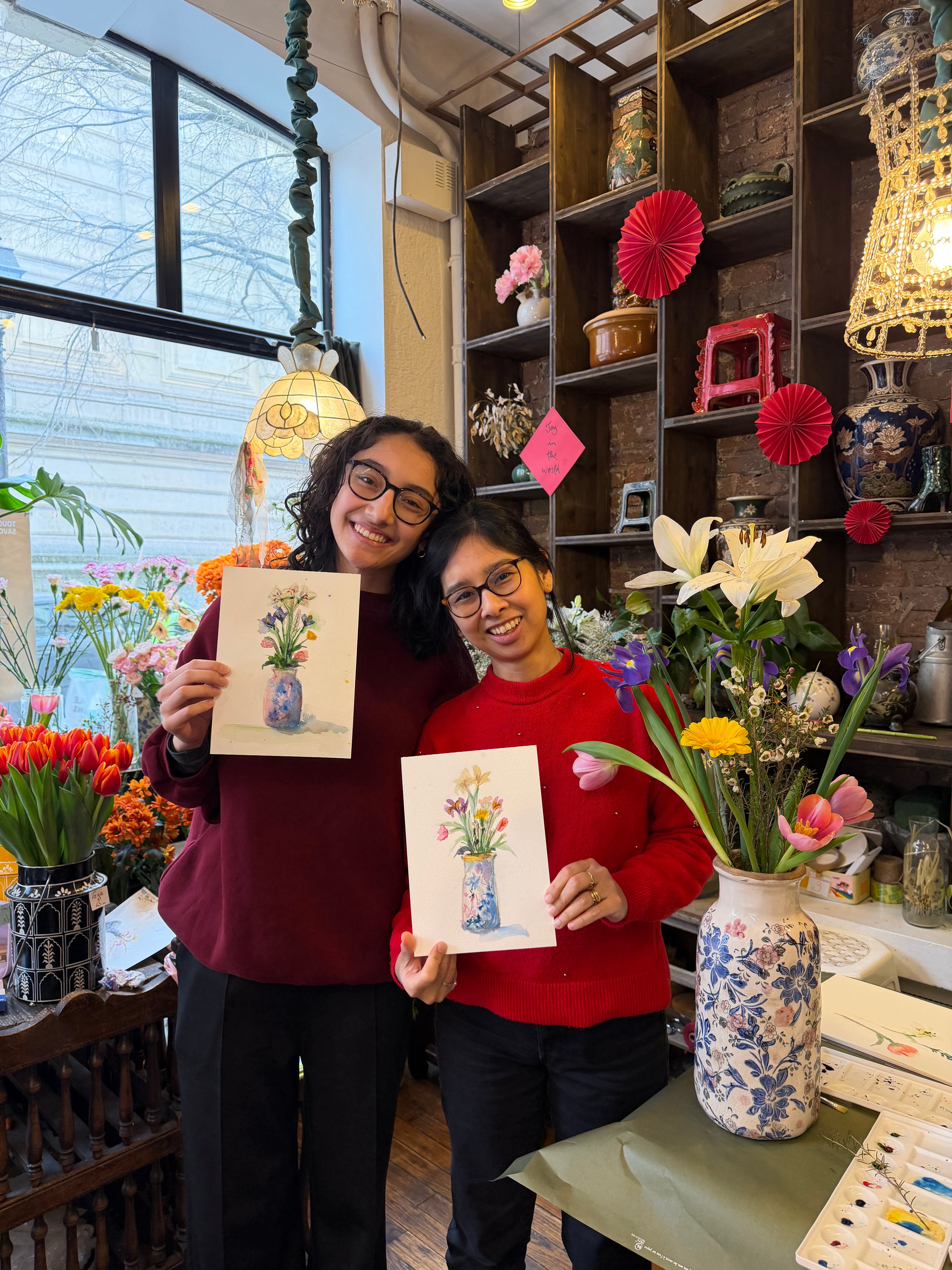 Atelier Aquarelle : Fleur et Céramique Vietnamienne le 24 avril