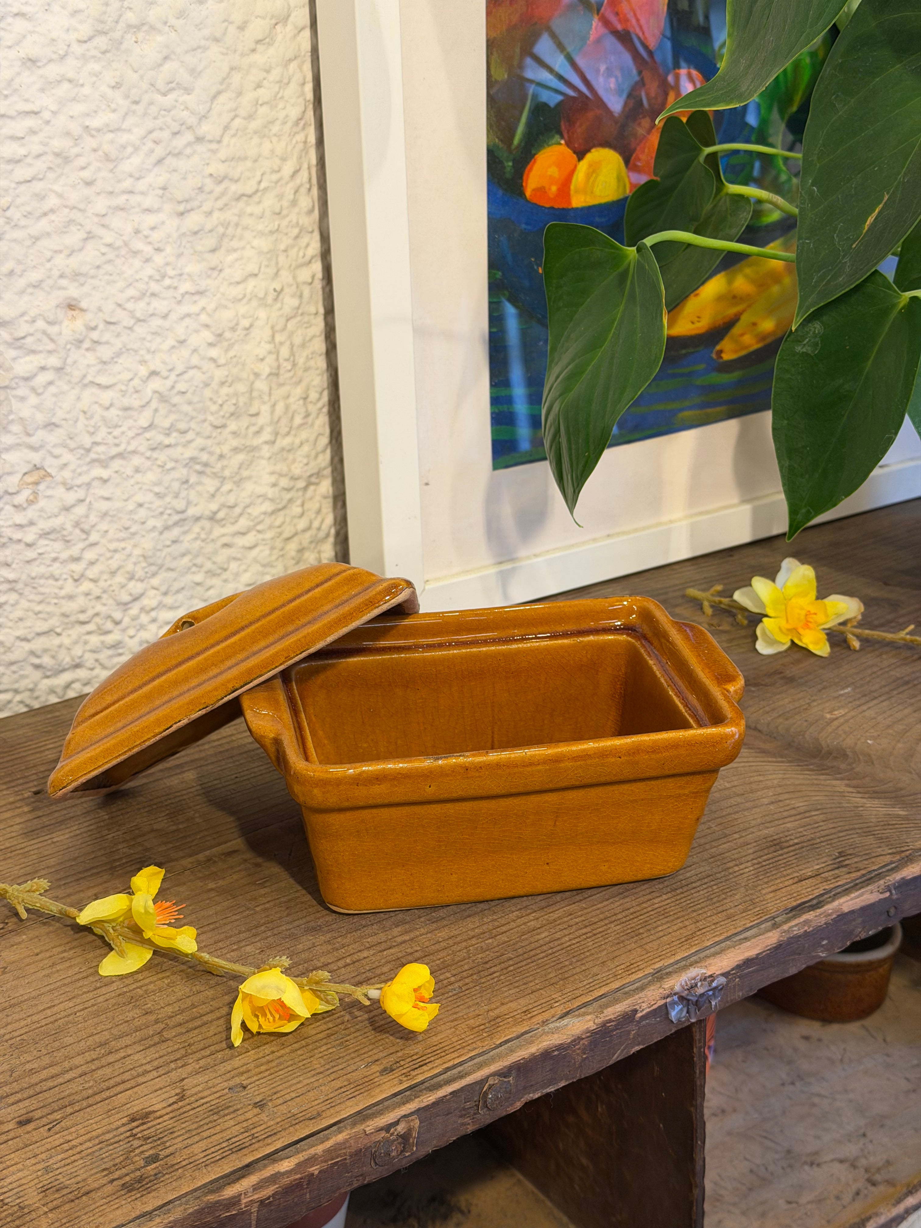 Boîte carrée avec couvercle