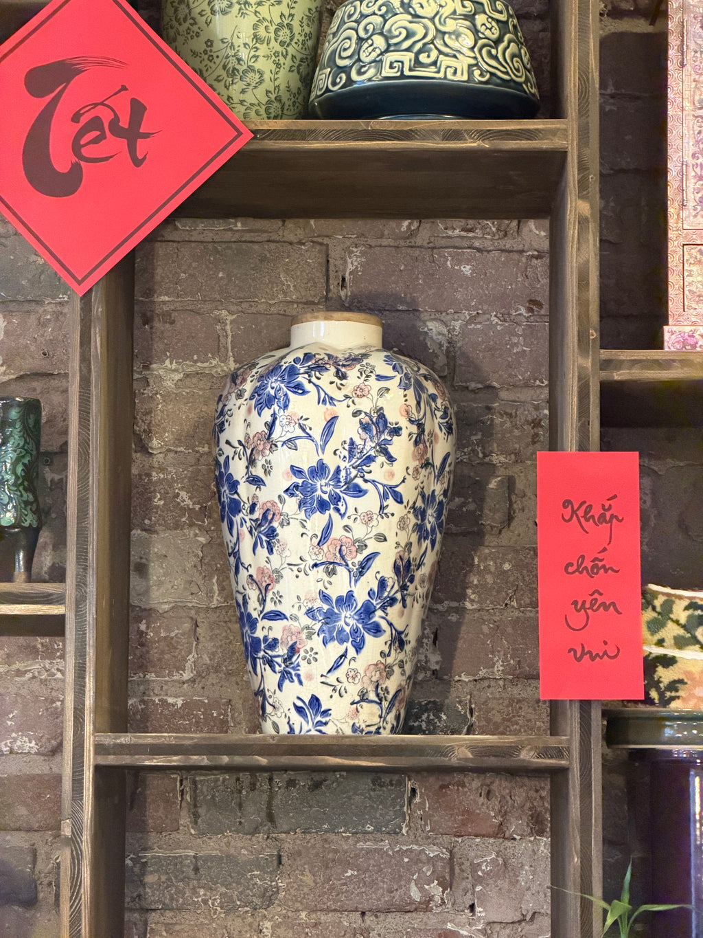 Vase forme de papaye