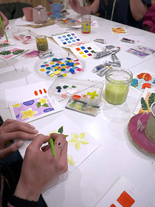 Atelier Gouache : Culture et Café Vietnamien le 12 juin