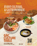 Event culturel & gastronomique| Hanoi1988 Gác Culture Table - Huế