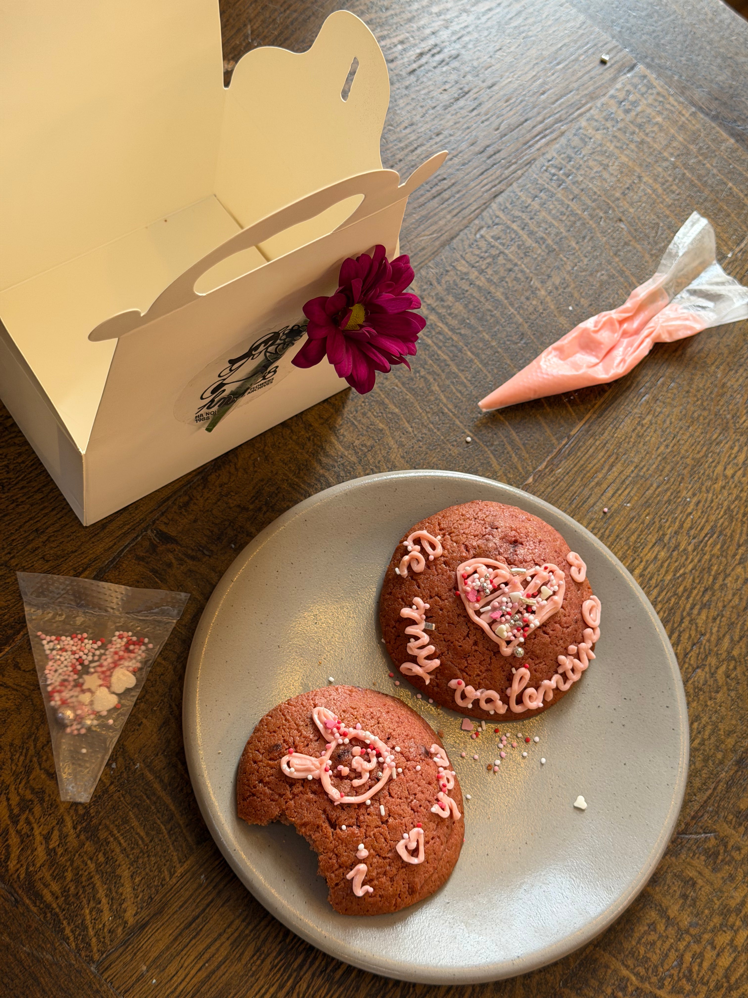 DIY Cookie Valentine Set